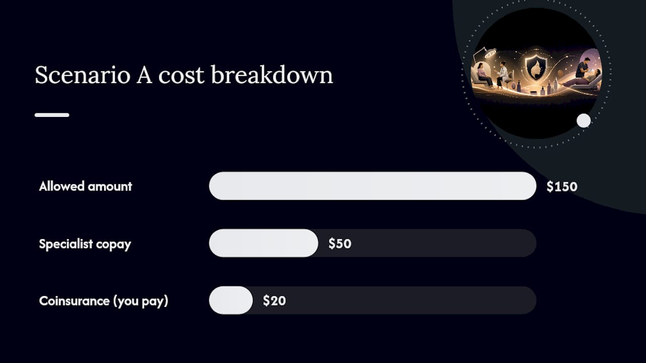 What dermatology care actually costs you out of pocket — overview diagram