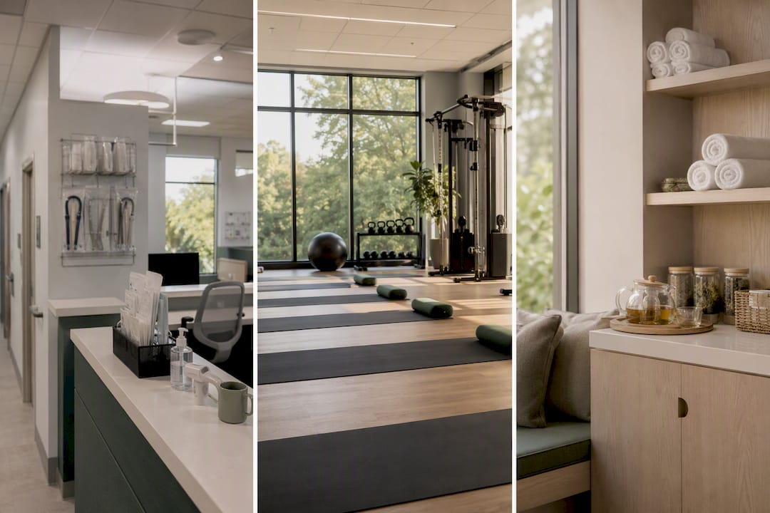 Different health and wellness employer workplace settings