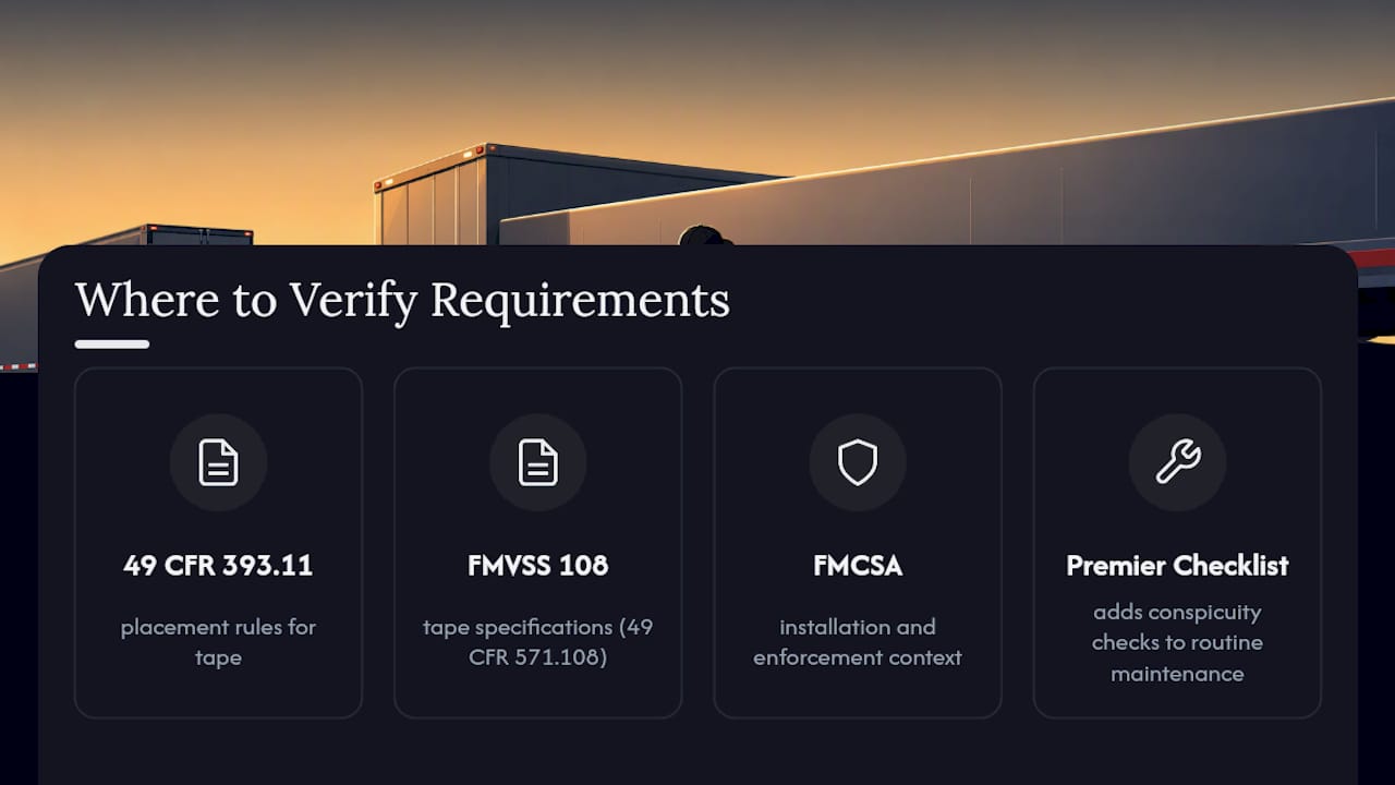 Where to Verify These Requirements Yourself — overview diagram