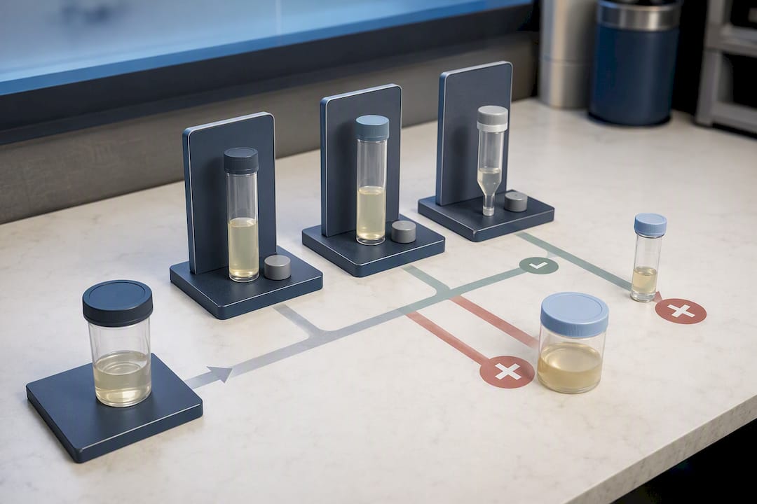 Illustration of specimen validity checks