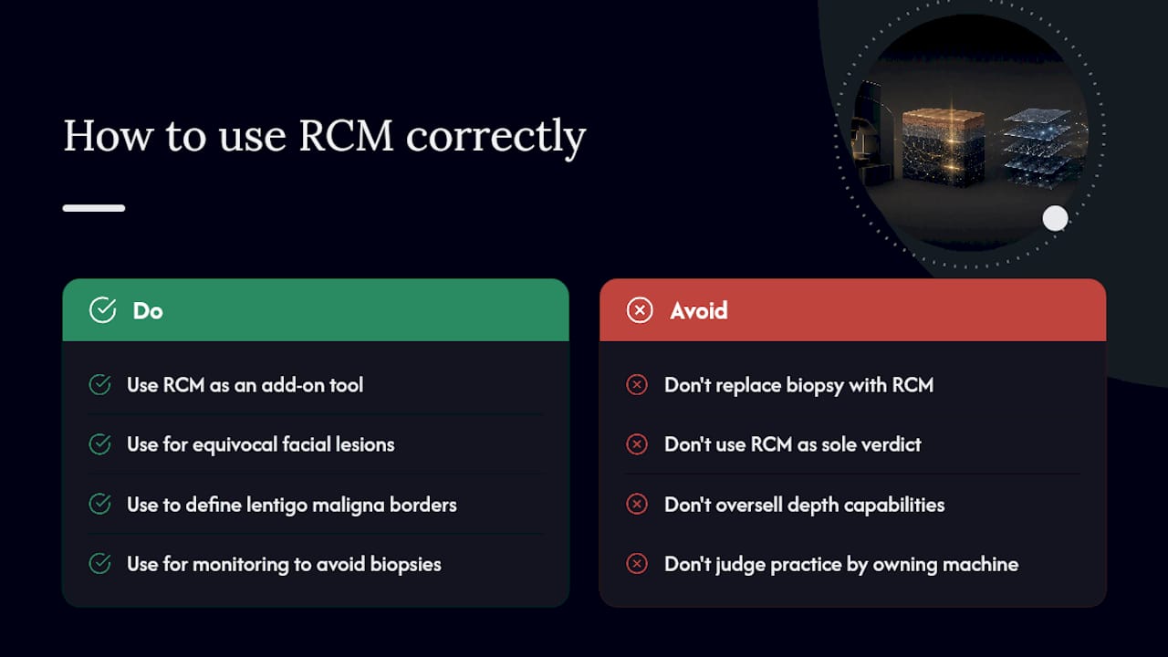 The Gap Between What RCM Promises and How It Gets Used — overview diagram