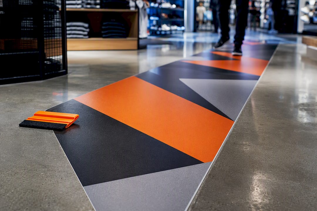 Retail Floor Graphics Playbook: 8-Hour Cure & Certified Laminate