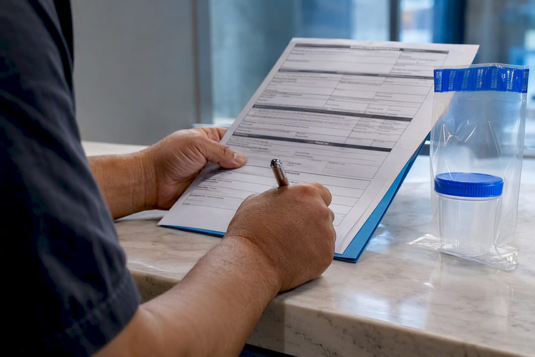 Reviewing chain-of-custody specimen documentation