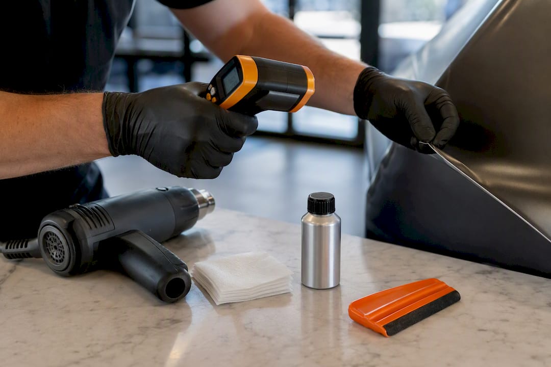 Tools for checking lifted vinyl edges