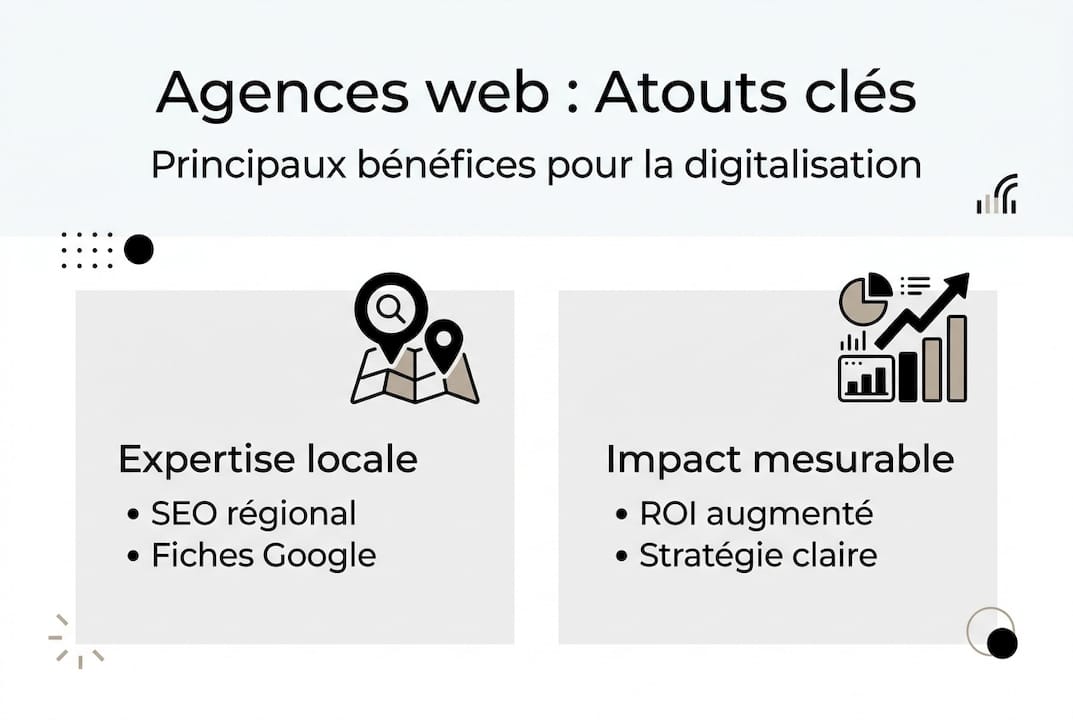 Infographie : pourquoi confier sa transformation digitale à une agence web ?