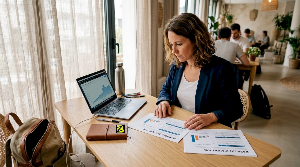 Consultante spécialisée dans l’analyse et la comparaison de rapports d’audit multicanal