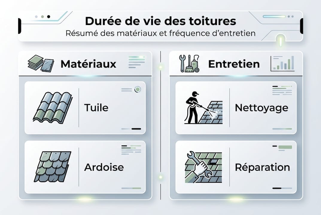Tout savoir sur les matériaux de toiture et leur entretien – guide illustré