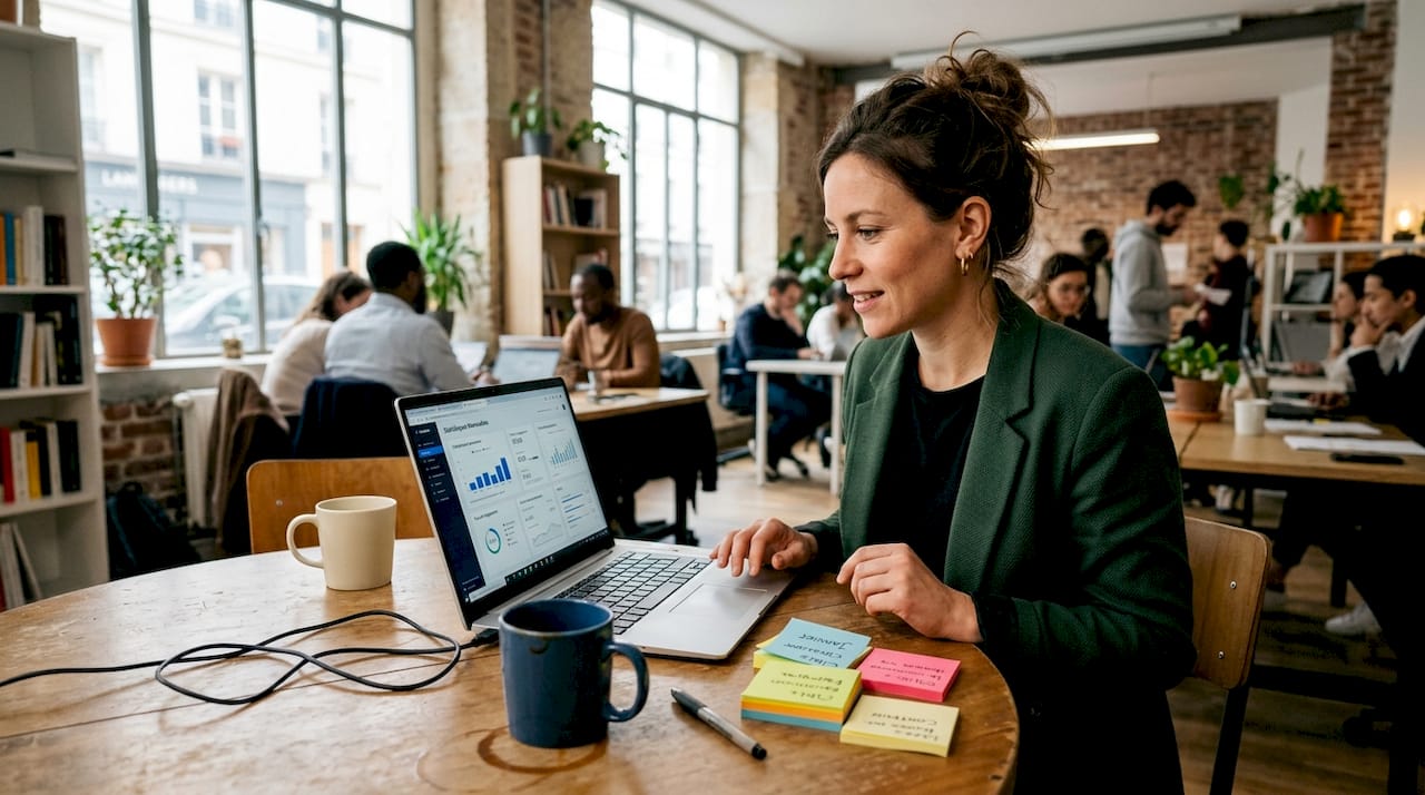 Accompagnement personnalisé en ligne grâce à une variété d’outils numériques innovants.