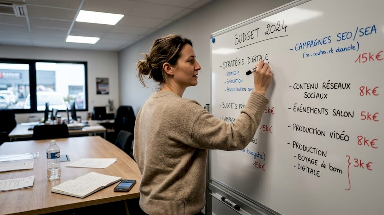 Responsable de l’analyse et du suivi du budget marketing au sein d’une PME