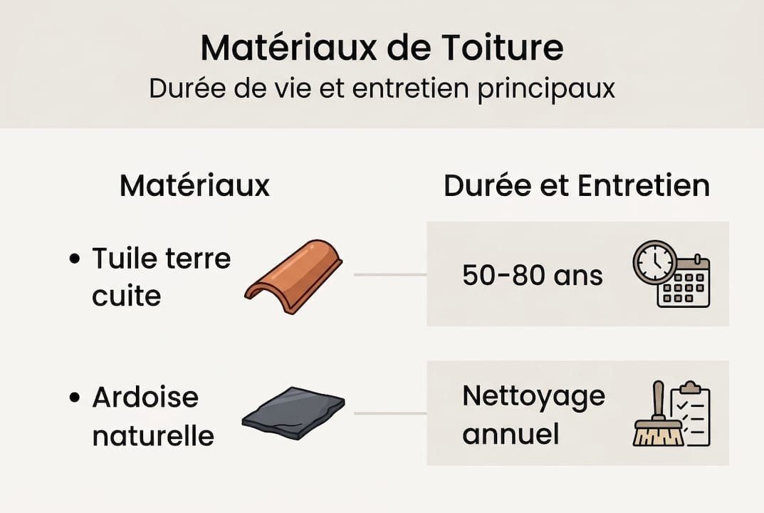 Tout savoir sur les différents matériaux de toiture et leur entretien en un coup d’œil