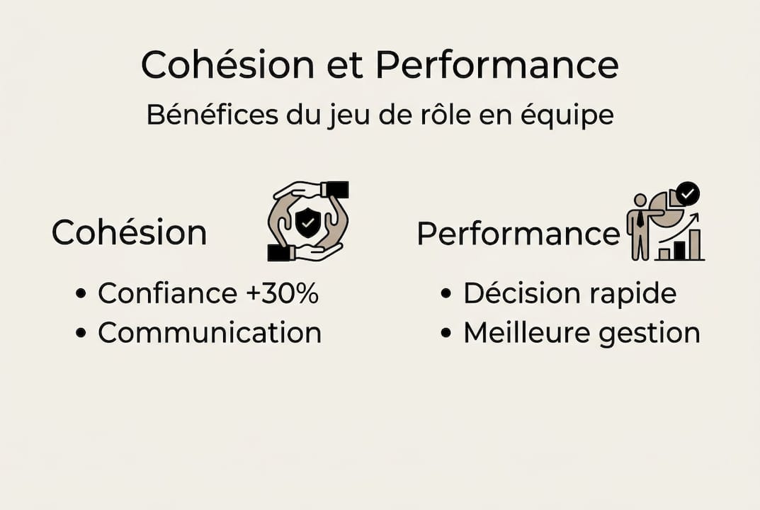 Infographie : comment la cohésion d’équipe booste la performance