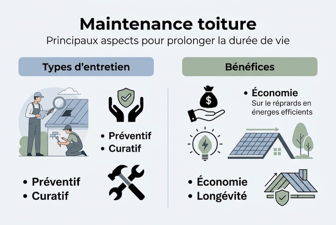 Aperçu clair et concis des éléments essentiels pour bien entretenir sa toiture