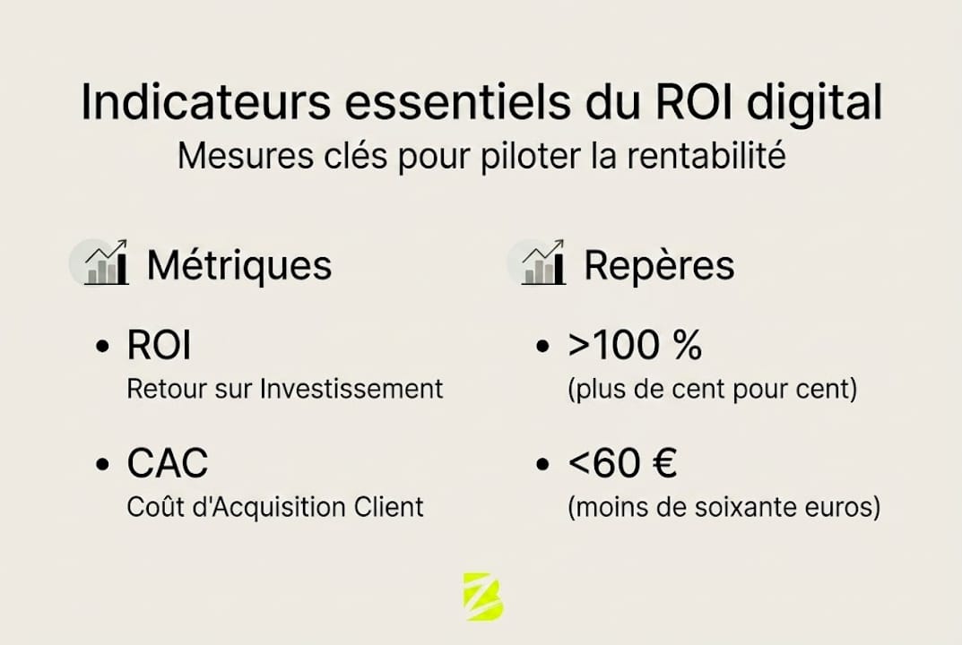 Les chiffres essentiels à connaître sur le retour sur investissement du marketing digital