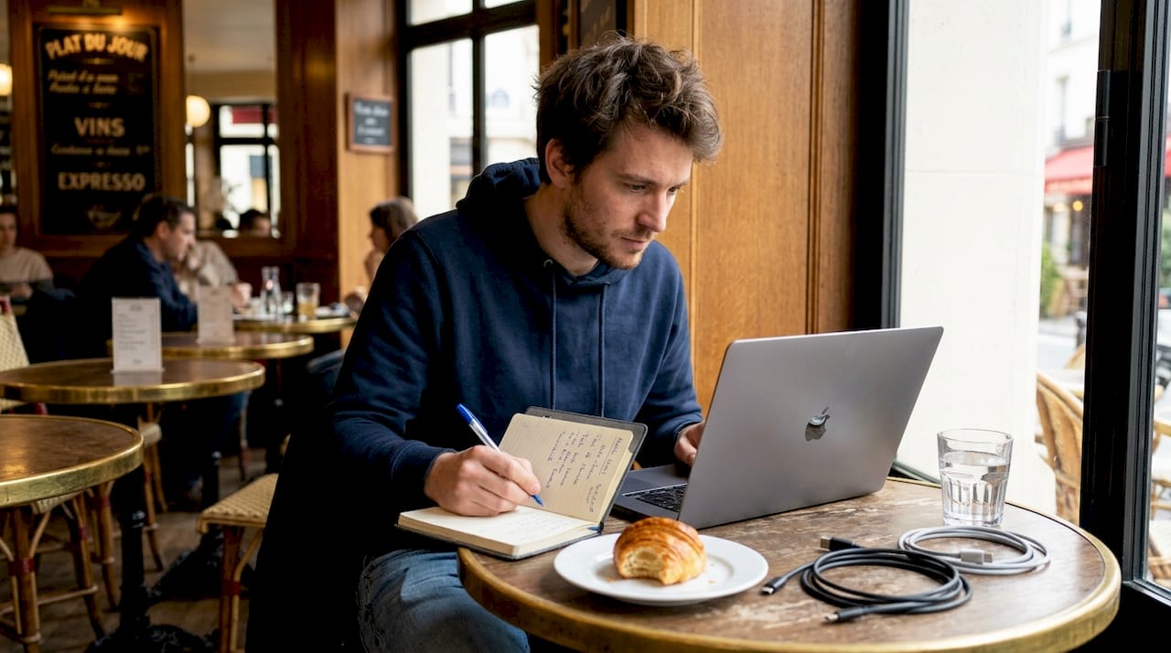 Un freelance en train d’étudier les devis pour un projet web