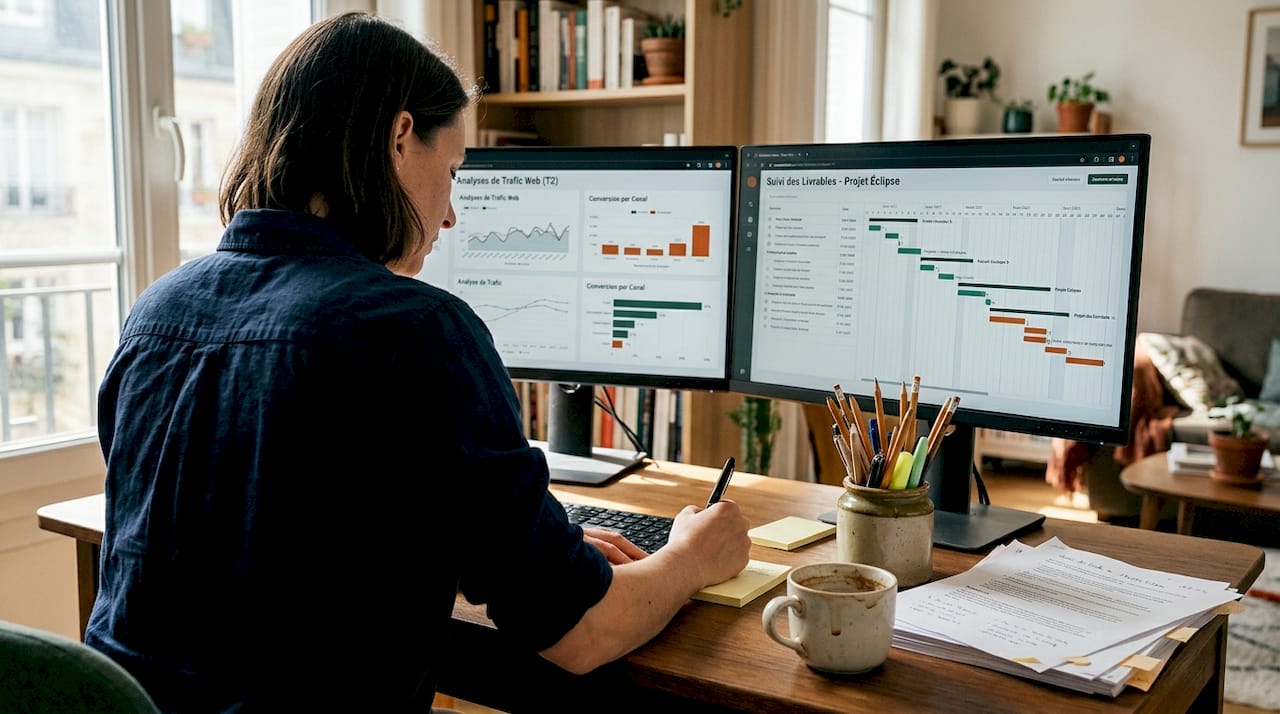 Chef de projet digital spécialisé dans l’utilisation des outils d’analyse de données