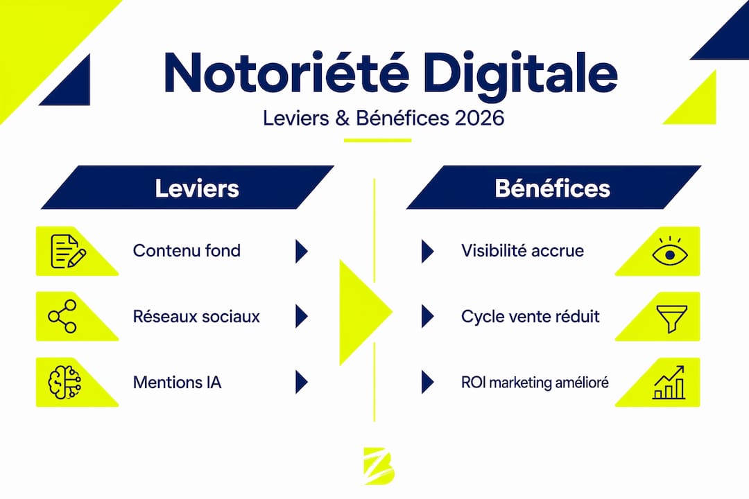 Infographie : comment booster sa notoriété en ligne et en tirer pleinement profit