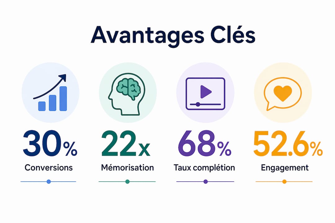 Découvrez en un clin d’œil pourquoi le storytelling digital est un atout incontournable grâce à notre infographie.