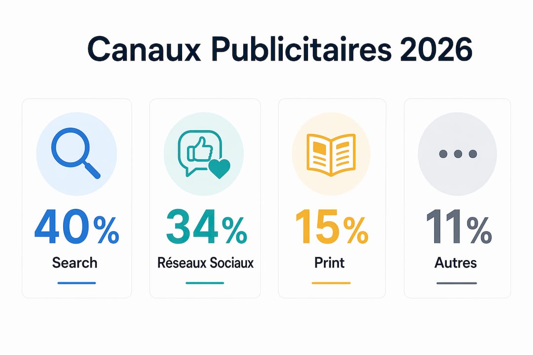 Panorama des canaux publicitaires les plus utilisés par les PME