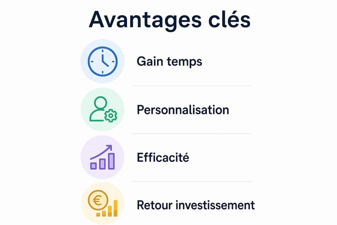 Découvrez en image comment l’automatisation du marketing peut booster la croissance des PME : efficacité, gain de temps et opportunités pour développer votre activité.
