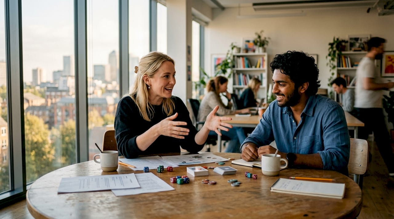 Travailler ensemble dans la bonne humeur et l’efficacité au bureau