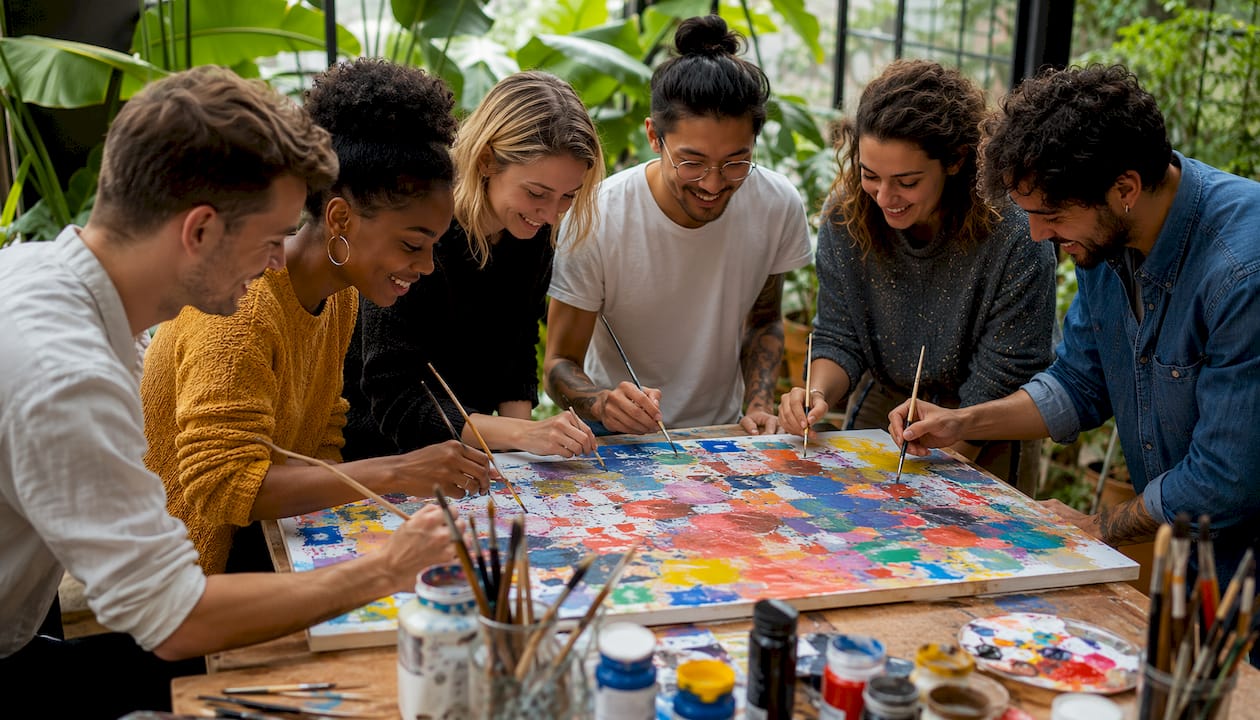 Une expérience artistique collective pour fédérer vos équipes en entreprise