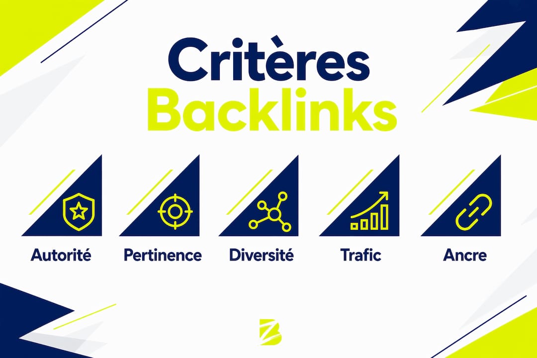 Découvrez en un coup d’œil les principaux critères à prendre en compte pour des backlinks de qualité grâce à cette infographie.