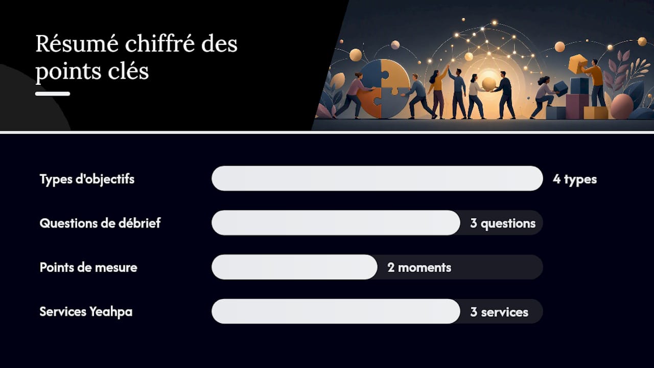 Schéma récapitulatif des principaux leviers pour renforcer la cohésion d’équipe