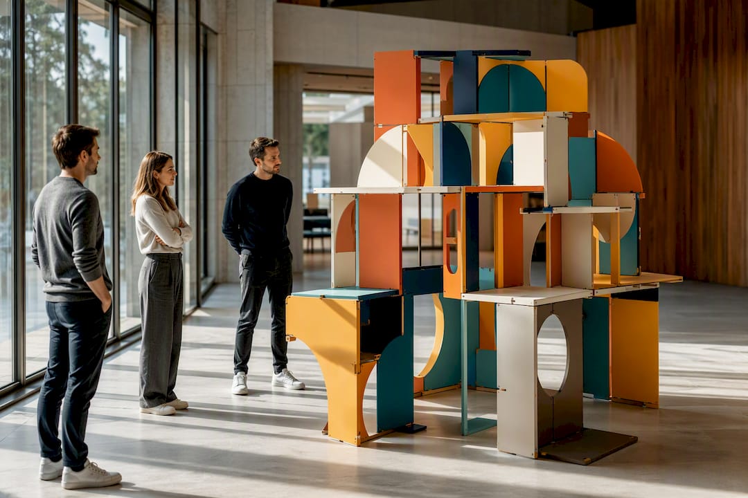 Structure collective présentée après l'activité