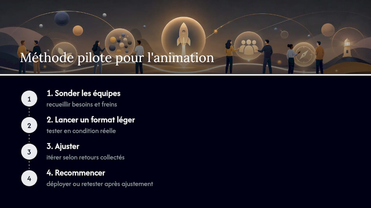 L'aménagement de vos bureaux influence-t-il vos animations ? — overview diagram