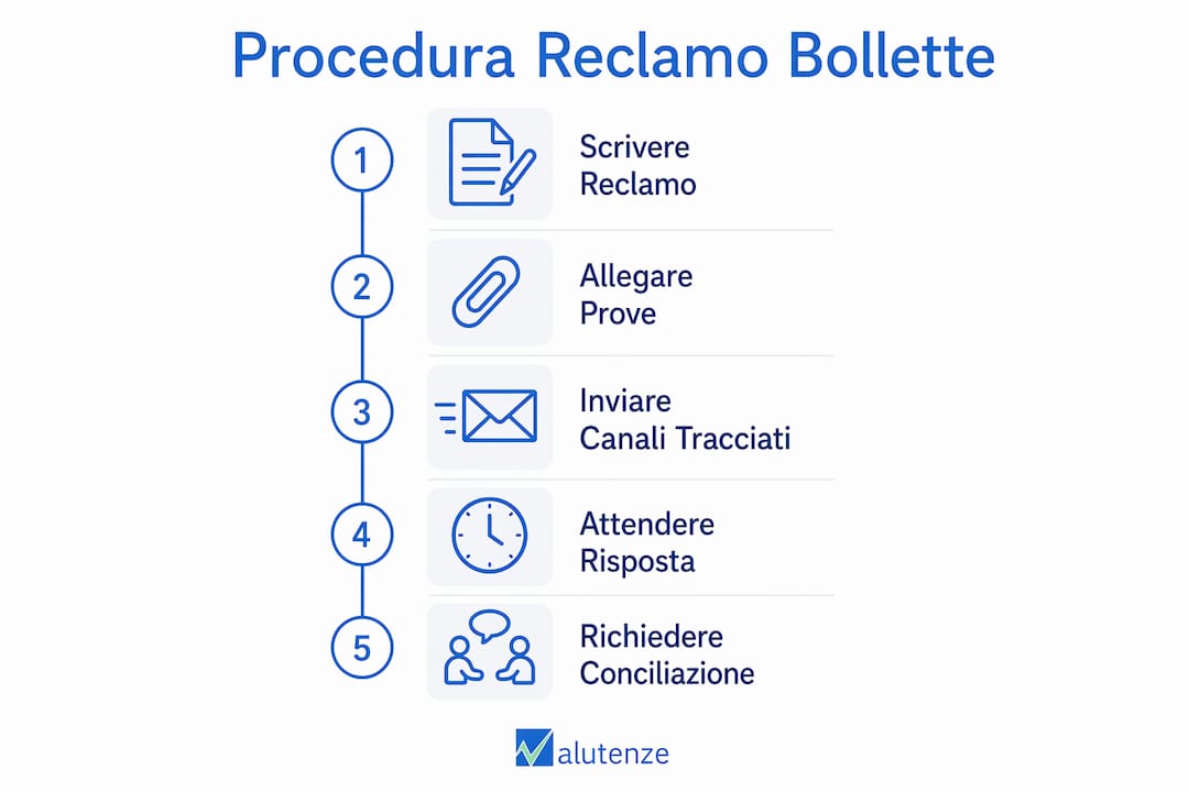 Guida illustrata: tutti i passaggi per contestare una bolletta in modo corretto