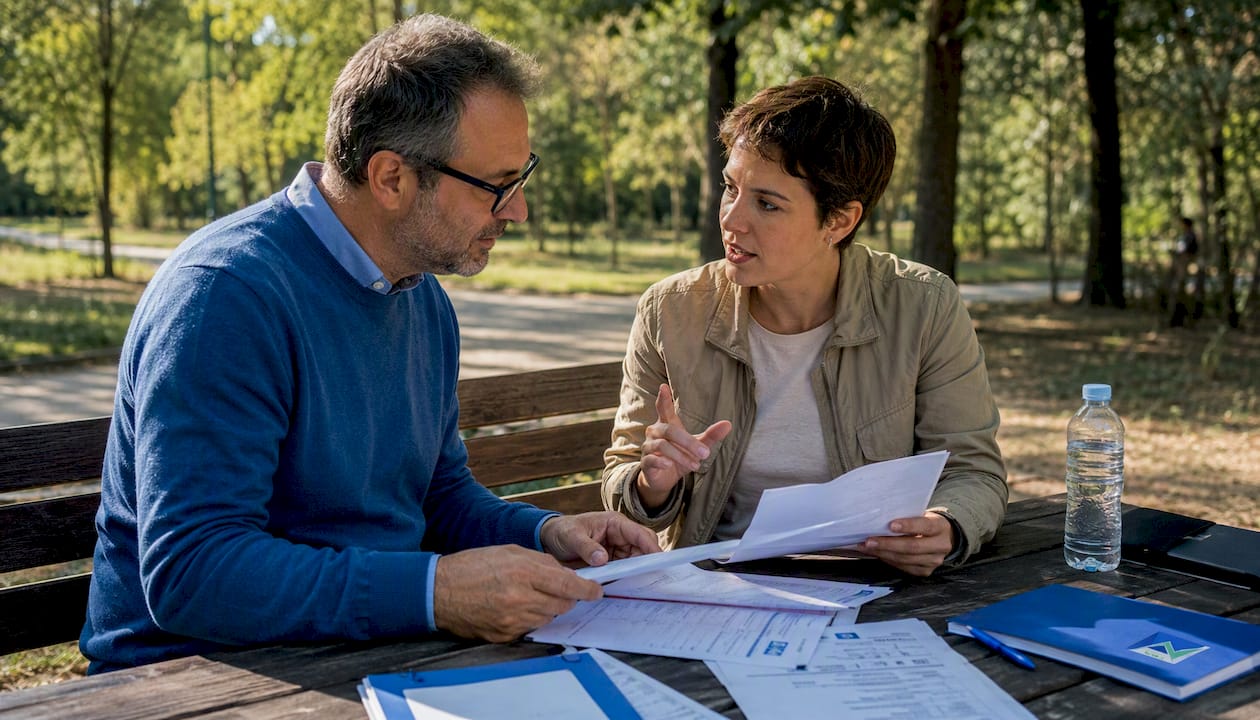 Due utenti stanno parlando delle problematiche riscontrate con le loro bollette.