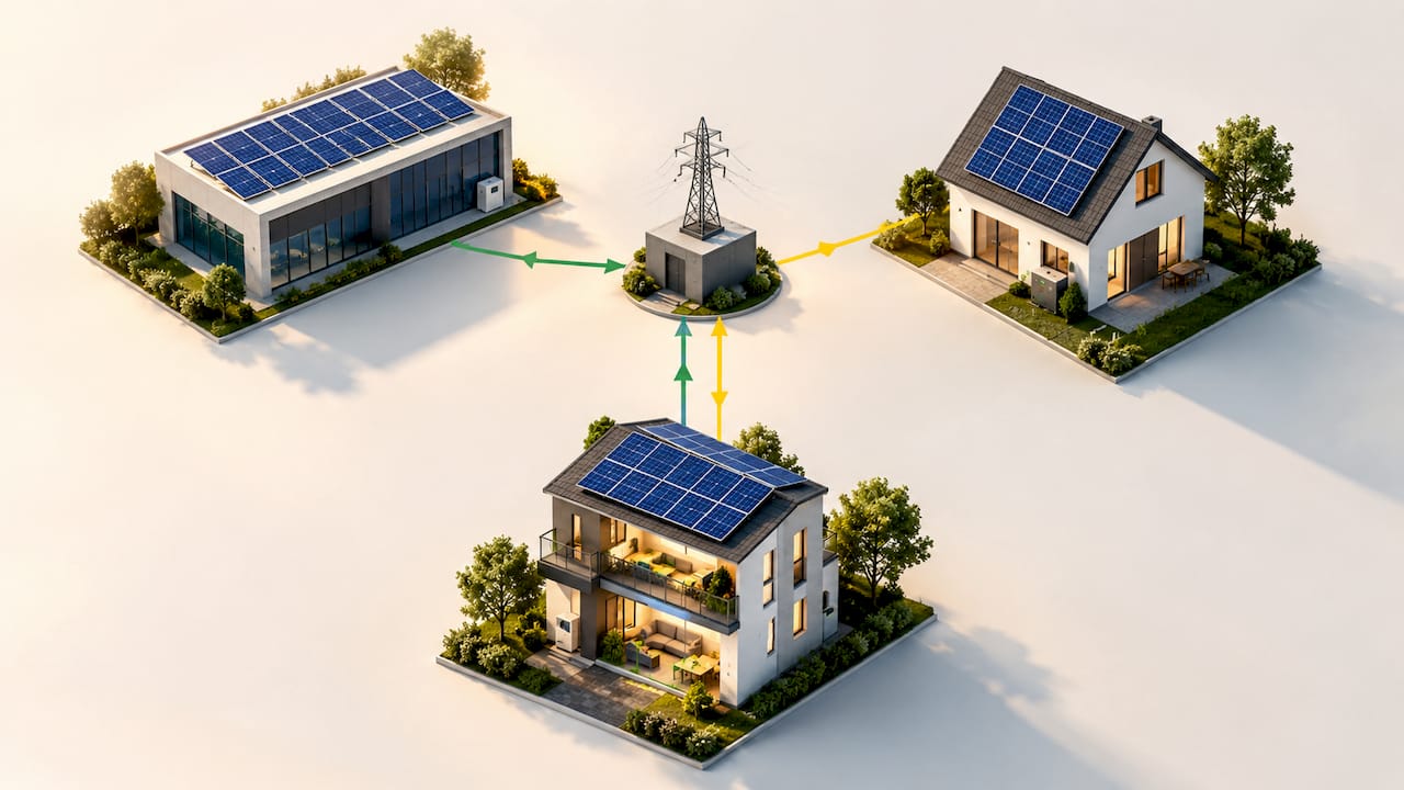 I tre ruoli all’interno della comunità energetica