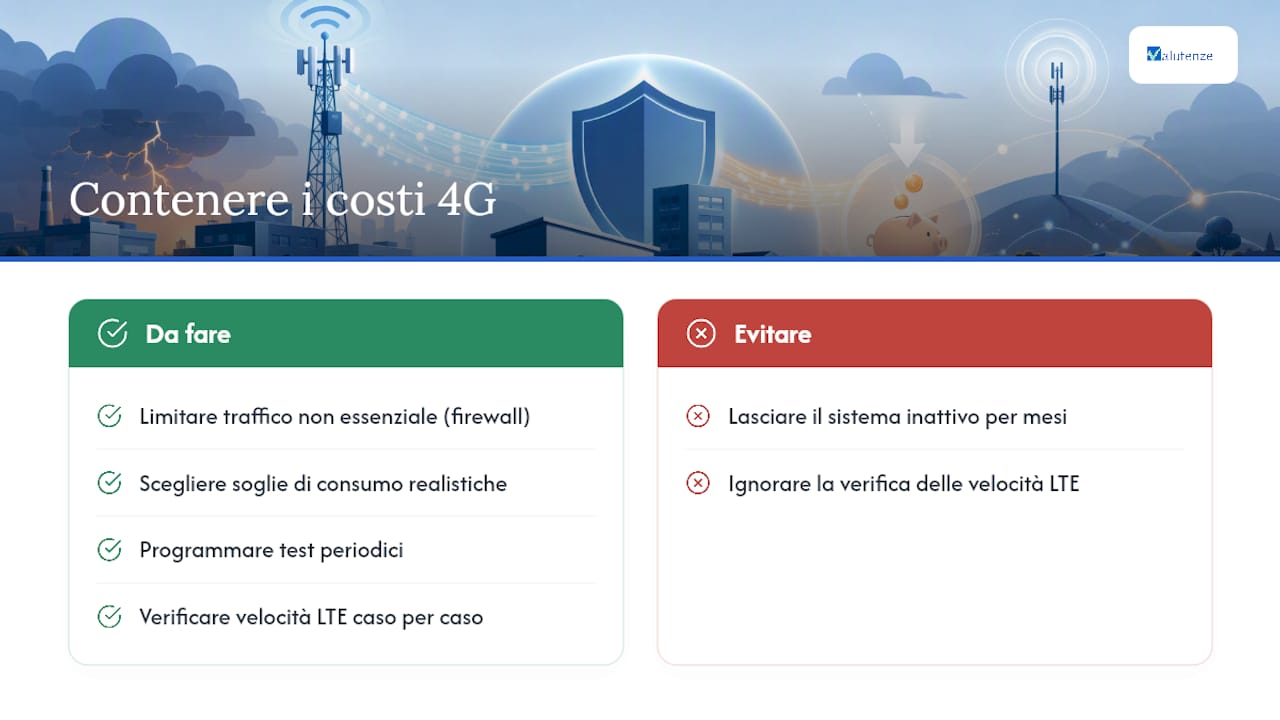Quanto costa una linea di backup 4G — overview diagram