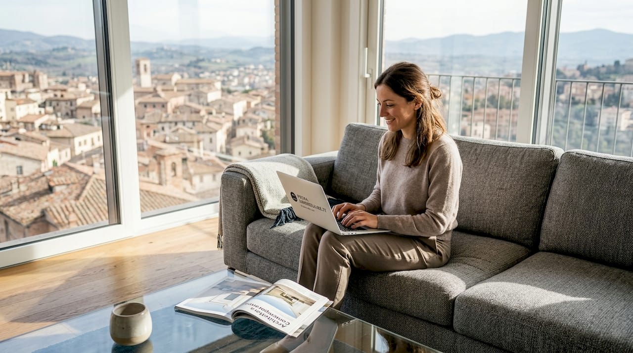 Appartamento di lusso contemporaneo ideale per chi lavora da casa