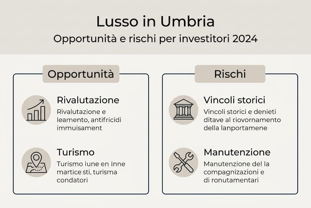 Infografica: rischi e potenzialità nel mercato degli immobili di lusso