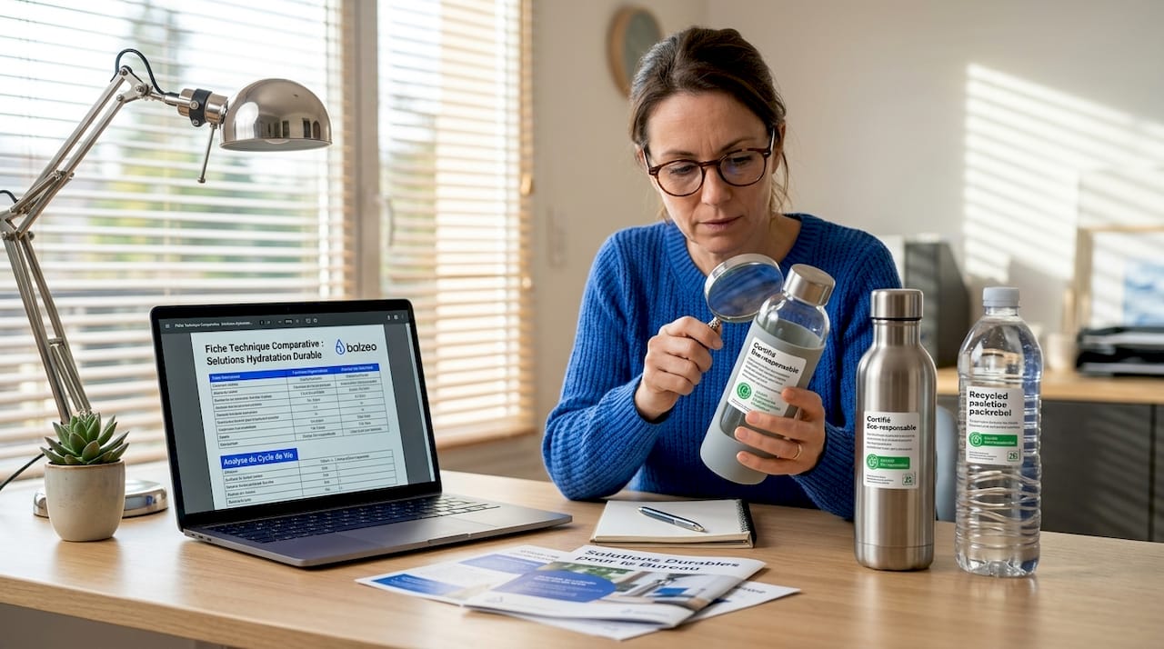 Bouteille personnalisée écoresponsable : guide pour entreprise 1 Analyse des bouteilles à travers leurs performances en matière de développement durable