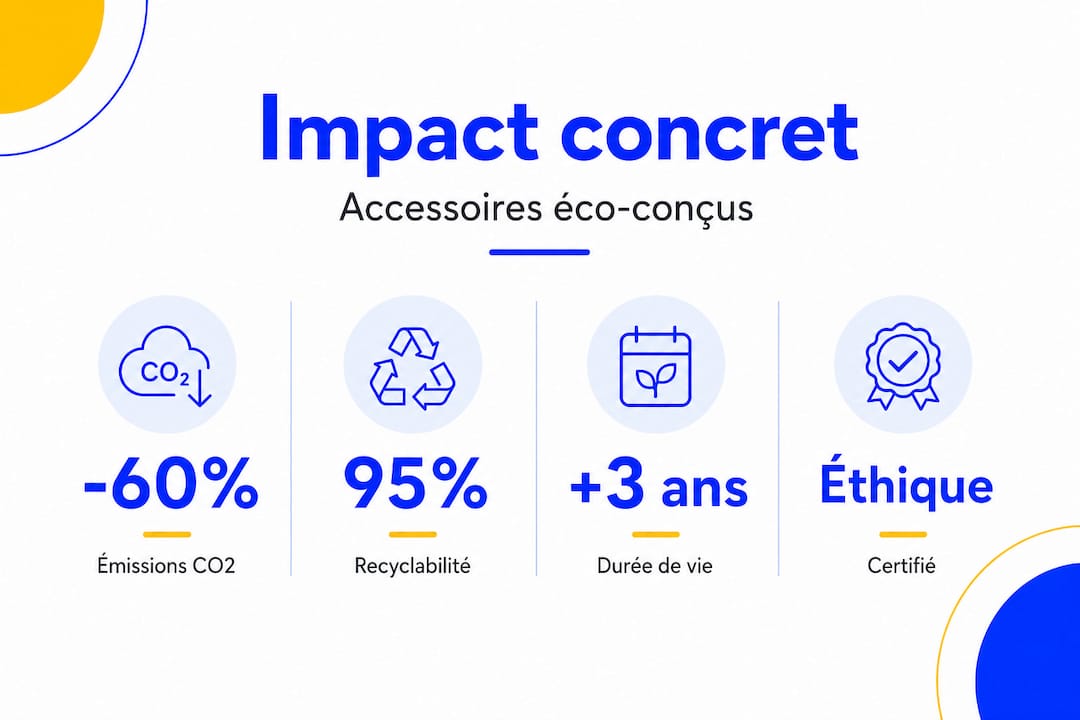Qu'est-ce qu'un accessoire éco-conçu vraiment ? 2 Visuel illustrant les effets des accessoires éco-responsables sur notre environnement