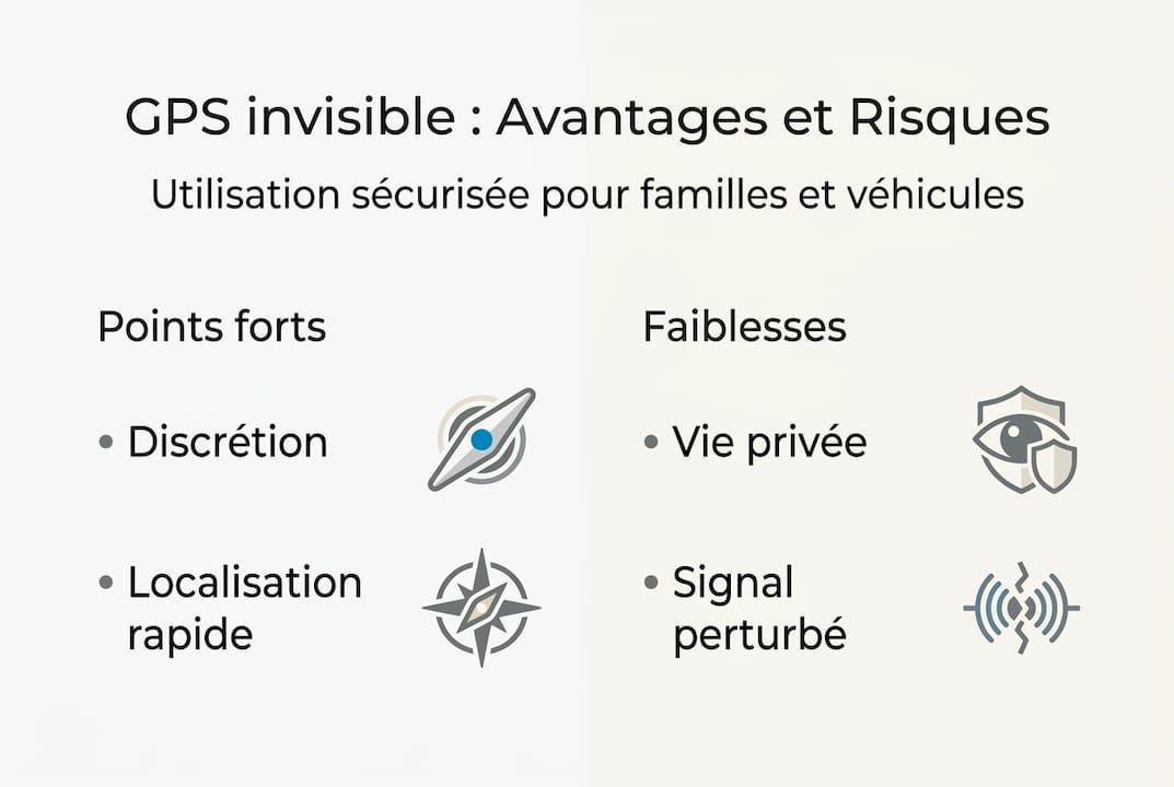 Infographie : ce qu’il faut savoir sur les GPS invisibles – atouts et limites