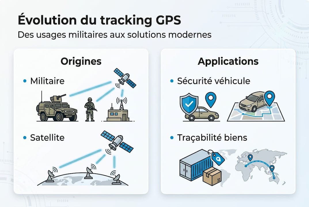Infographie : l’évolution et les applications du GPS