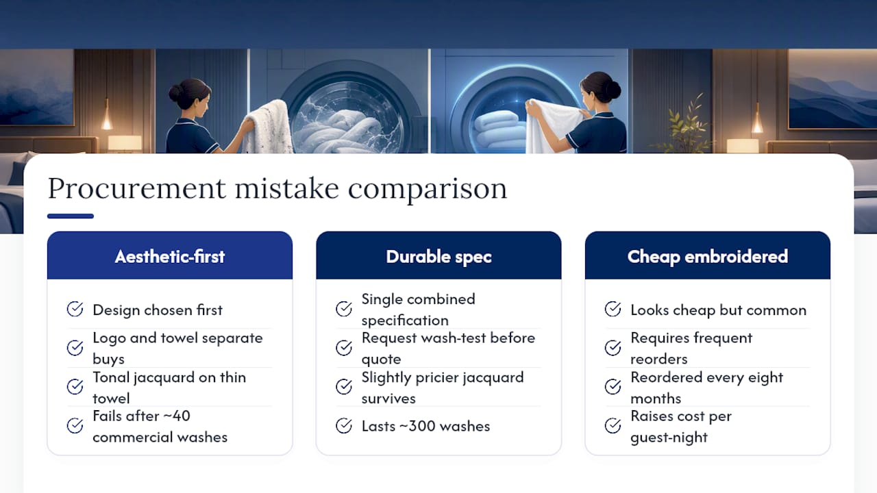 The Procurement Mistake Almost Every Hotel Buyer Makes — overview diagram