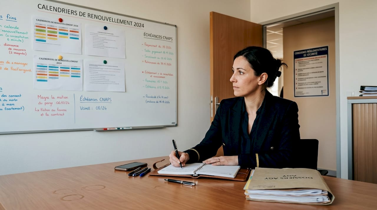 Responsable CNAPS chargé de l’organisation des contrôles des agréments