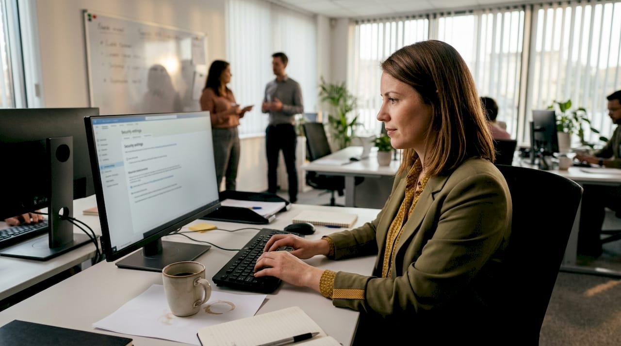 Responsable RH en charge de la mise en place des mesures de sécurité au sein de l’entreprise.