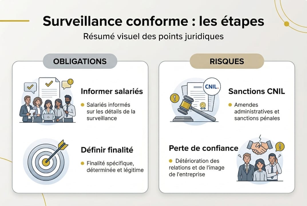 Infographie : conformité réglementaire et gestion des risques en entreprise
