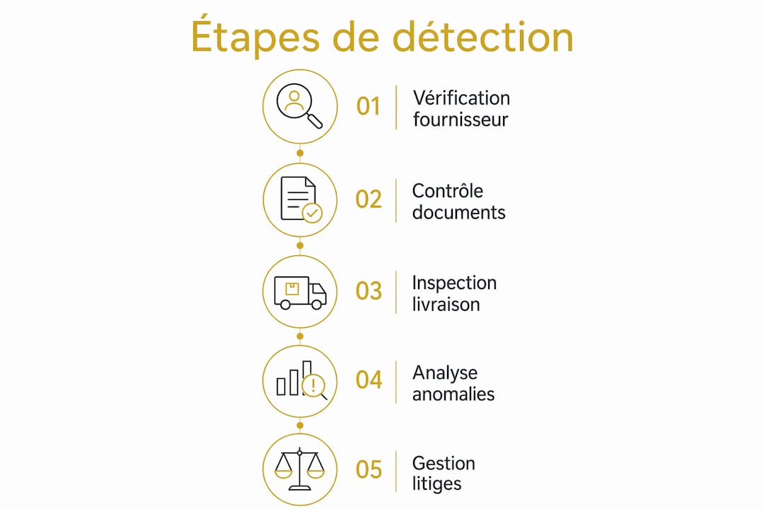 Visualisation des différentes étapes du processus de détection de la fraude