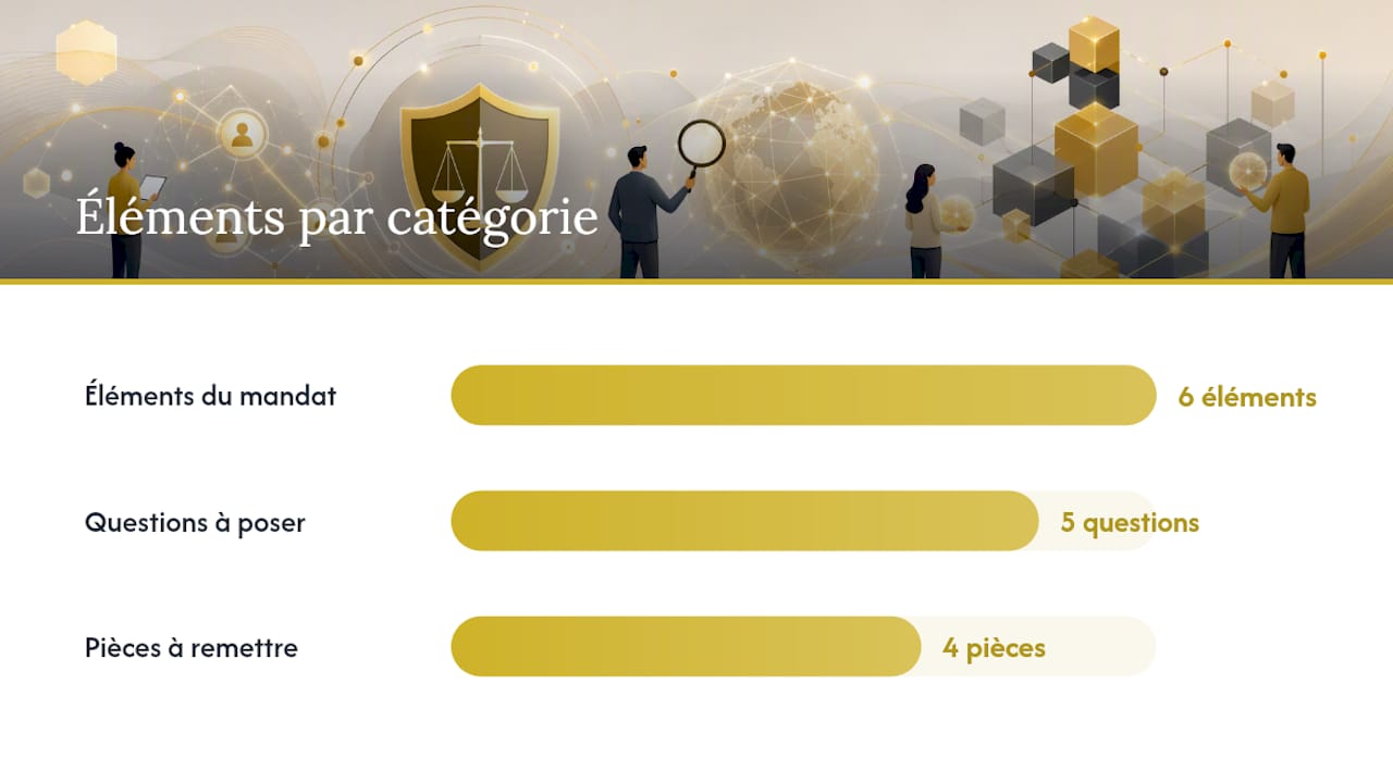 Comment rédiger le mandat et quelles pièces fournir ? — overview diagram