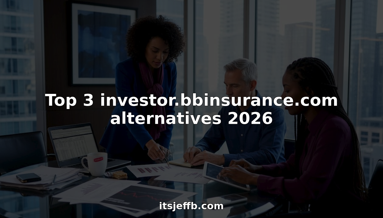 Team reviewing investment alternatives around meeting table