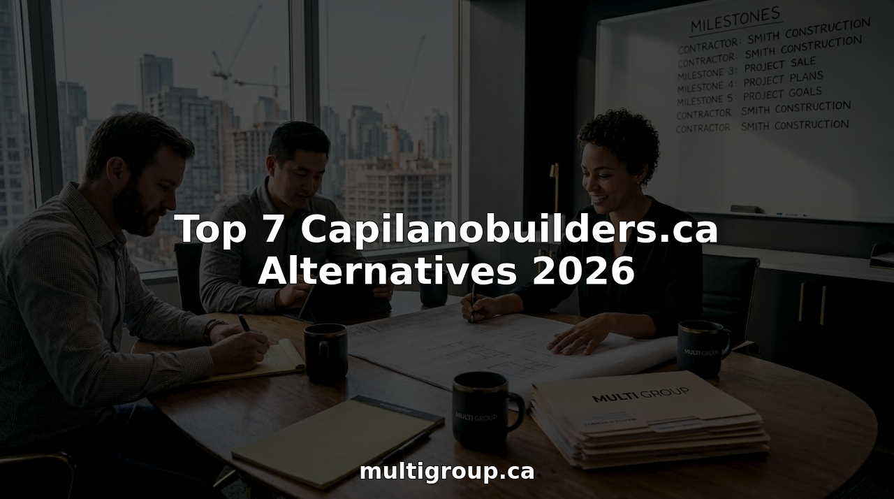Top 7 Capilanobuilders.ca Alternatives 2026 — Multigroup Contracting Vancouver