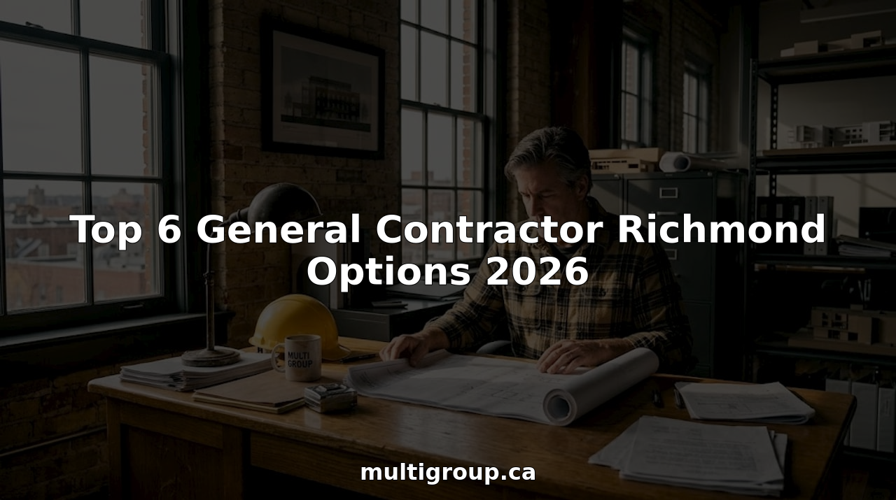 Top 6 General Contractor Richmond Options 2026 — Multigroup Contracting Vancouver