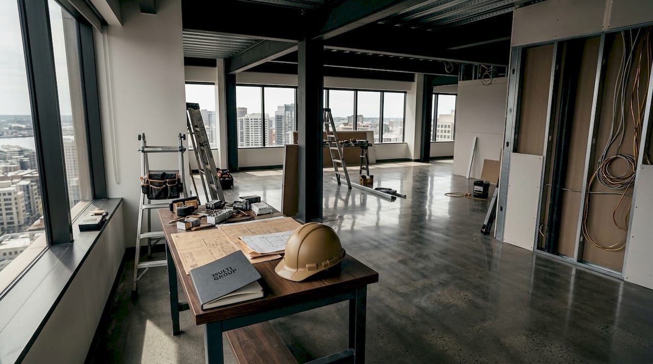What Is Interior Buildout? A Practical 2026 Guide — Multigroup Contracting Vancouver