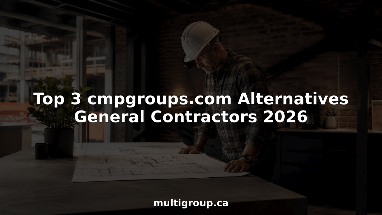Top 3 cmpgroups.com Alternatives General Contractors 2026 — Multigroup Contracting Vancouver